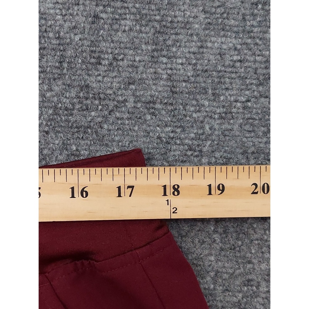 FIGS Scrub Pants Joggers Womens 2XL Burgundy Drawstring Technical Collection - Picture 10 of 12